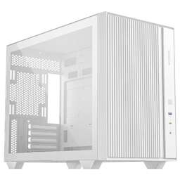 ID-COOLING Корпус Case FLOW 500 White mATX/win TG/ no fan/ Gen2 Type C/ CPU 180mm/ GPU 403mm/ no PSU