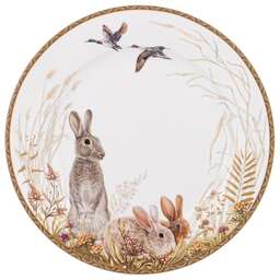 LEFARD ТАРЕЛКА ЗАКУСОЧНАЯ "ОХОТА" 20,5 СМ (КОР=24ШТ.) 590-515