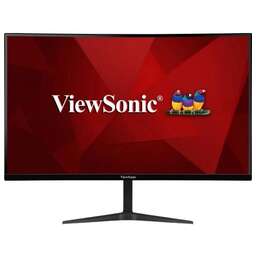 VIEWSONIC 27" Монитор VX2718-2KPC-MHD, 2560x1440, VA, 165Гц, 2хHDMI, 1хDP, изогнутый, черный