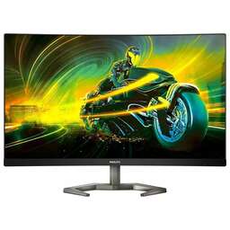 PHILIPS 27" Монитор 27M1C5500VL, 2560x1440, VA, 165Гц, 2хHDMI, 1хDP, изогнутый, черный и серебристый [27m1c5500vl/00]