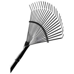 ВИХРЬ Грабли веерные 22 зуба, сталь, металлический черенок