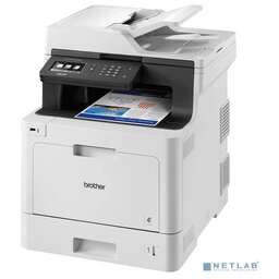 Brother DCP-L8410CDW МФУ, A4, цветной лазерный, 31стр/мин, 512Мб, дуплекс, ADF50, GigaLAN, WiFi, USB (старт.картриджи 3000/1800стр)(DCPL8410CDWR1)