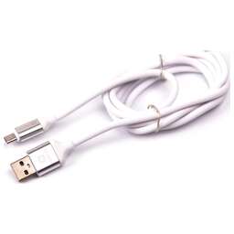 HARPER SCH-330 WHITE (MICRO-USB, 1м, оплетка силикон)