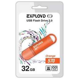 EXPLOYD 32GB 570 оранжевый [EX-32GB-570-Orange]