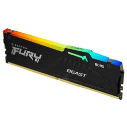 KINGSTON Модуль памяти 32GB DDR5 6000 DIMM FURY Beast Black RGB EXPO Gaming Memory Non-ECC, ?, CL36, 1.35V, Heat Shield, XMP, 1RX8, RTL