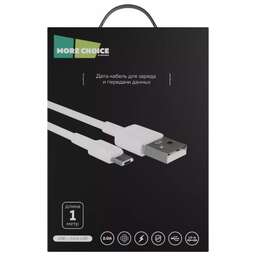 MORE CHOICE (4610196408199) K19m USB 2.0A для micro USB - 2м White