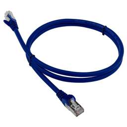 LANMASTER Патч-корд LAN-PC45/S6-5.0-BL FTP RJ-45 вил.-вилка RJ-45 кат.6 5м синий LSZH