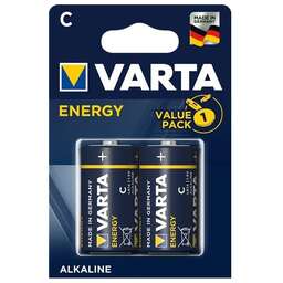 VARTA Батарея Energy BL2 Alkaline LR14C (2шт) блистер