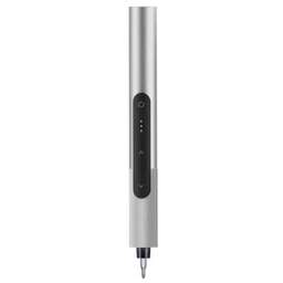 HOTO Аккумуляторная отвёртка с набором бит SNAPBLOQ Electric Precision Screwdriver Master Set (56 предметов, серый, жёлтый, S-A01)