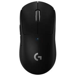 LOGITECH Мышь беспроводная G Pro X Superlight, игровая, радио, оптическая, USB, 25600dpi, черный [910-005884]