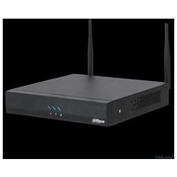DAHUA DHI-NVR2104HC-W 4-канальный IP-видеорегистратор H.265+ c W-Fi и ИИ до 80Мбит/с; 1 SATA III до 20Тбайт; 1 HDMI, 1 VGA; 1 RJ45 100Мбит/с, Wi-Fi 2.4ГГцвидеоаналитика