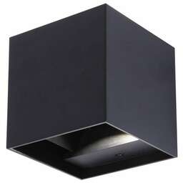 UNIEL ULU-S55B-2x3W/3000K+4000K+6000K IP65 BLACK