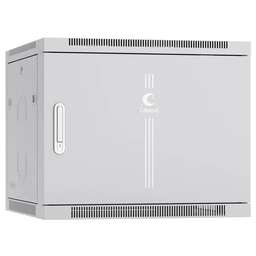 CABEUS Шкаф коммутационный (SH-05F-9U60/60M) настенный 9U 600x600мм пер.дв.металл 60кг серый 540мм 22.5кг 501мм IP20 сталь