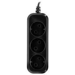 SUNWIND Сетевой удлинитель SW-PE33-B, 3м, черный