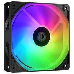 ID-COOLING Вентилятор для корпуса XF-120-ARGB-K (120mm, 1500rpm, 68.2 CFM, 30.5 дБ, PWM 4-pin, black) (XF-120-ARGB-K)