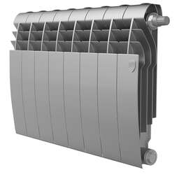 ROYAL THERMO Радиатор BiLiner 350 Silver Satin VR80 - 8 секц
