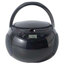 HYUNDAI Аудиомагнитола H-CD3300 черный 4Вт CD CDRW FM(dig)