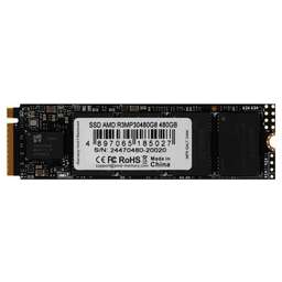 AMD SSD накопитель Radeon R3MP30480G8 480ГБ, M.2 2280, PCIe 3.0 x4, NVMe, M.2
