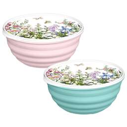 HOMVER Latina Цветущий луг 3,2л с крышкой с декором (микс) 223111890/00