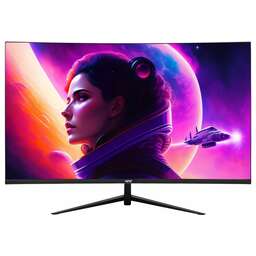 HIPER Монитор 27" Gaming PB2701 черный VA LED 1ms 16:9 HDMI M/M матовая 300cd 178гр/178гр 2560x1440 165Hz FreeSync DP Quad HD 2K (1440p) 3.6кг