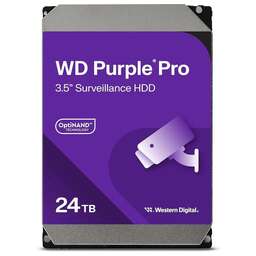 WD Жесткий диск Purple Pro 241PURP, 24ТБ, HDD, SATA III, 3.5"