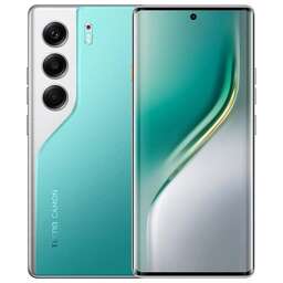 TECNO 6.78" Смартфон Camon 40 Pro 8/256Gb, NFC, AMOLED, 120Гц, 5200мAч, зеленый