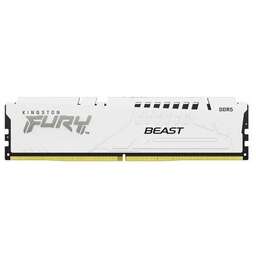 KINGSTON Оперативная память Fury Beast White Expo KF564C32BWE-16 DDR5 - 1x 16ГБ 6400МГц, DIMM, White, Ret