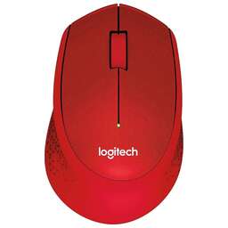 LOGITECH Мышь M280 красный оптическая 1000dpi беспров. USB 2but (910-004308)