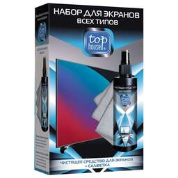 TOP HOUSE Набор для PLASMA, TFT, LCD и ЖК экранов, 2 предмета