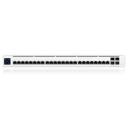 UBIQUITI Коммутатор UISP Switch Pro PoE-коммутатор, 24х 1G RJ45, 4х 10G SFP+, раздача 220 Вт