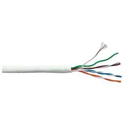 LANMASTER Кабель информационный LAN-5EUTP-HFLT-WH кат.5E UTP 4 пары 24AWG LSZH внутренний 305м белый