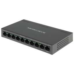 MERCUSYS Коммутатор MS110CMP (L2) 8x100Мбит/с 2x1Гбит/с 8PoE+ 115W неуправляемый