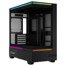 THERMALRIGHT Корпус Case TL-M10 Black mATX / win / black / no PSU / Tempered Glass