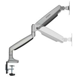 DIGMA Кронштейн для мониторов ЖК D-MM301, до 45", до 15кг, крепление к столешнице, поворот и наклон, серый