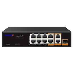 TRASSIR Коммутатор TR-NS13111S-120-8PoE, неуправляемый