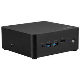 MSI Неттоп Cubi NUC 1M-044XRU Intel Core 5 120U, DDR5 16ГБ, 512ГБ(SSD), Intel Graphics, CR, без операционной системы, черный [9s6-b0b111-090]