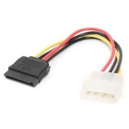 PREMIER Кабель питания 6-096-SATA-PS, SATA (прямой) - Molex 8981 (прямой), 0.15м, пакет