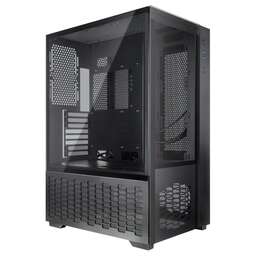 RAIJINTEK Корпус PAEAN PREMIUM 0R20B00208, black, Aluminum, ATX/MICRO ATX/MINI-ITX, USB3.0x2, Type Cx1, HD Audiox1