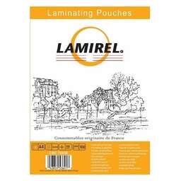 FELLOWES Пленка для ламинирования 100мкм A4 (100шт) глянцевая Lamirel (LA-78658)