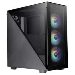 THERMALTAKE Корпус Divider 300 TG ARGB CA-1S2-00M1WN-01 Black/Win/SPCC/Tempered Glass*2/120mm Standard Fan*1/120mm CA-1S2-00M1WN-01 ARGB Fan*3 (527453)