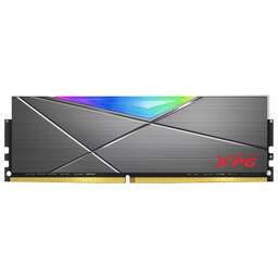 A-DATA Память DDR4 8GB 3600MHz AX4U36008G18I-ST50 XPG Spectrix D50 RGB RTL Gaming PC4-28800 CL18 DIMM 288-pin 1.35В single rank с радиатором Ret