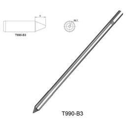 ATTEN Аксессуары для пайки Жало со встроенным нагревателем , T990-B3