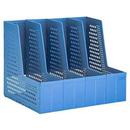 DELI Лоток вертикальный 79006Blue, 335х250х260, пластик, синий