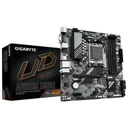 GIGABYTE Материнская плата A620M DS3H SocketAM5 AMD A620 4xDDR5 mATX AC`97 8ch(7.1) GbLAN RAID+VGA+HDMI+DP