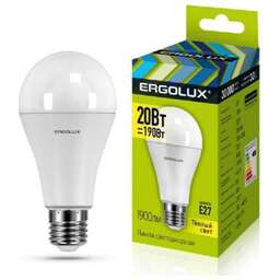 ERGOLUX (13182) LED-A65-20W-E27-3K