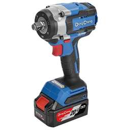 DONGCHENG Гайковерт DCPB598 аккум. патрон:квад.1/2" (кейс в комплекте) (DCPB598(TYPE EM))