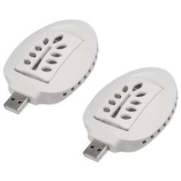 ЧЕТЫРЕ СЕЗОНА Комплект фумигаторов USB, S 30м²х2, белый