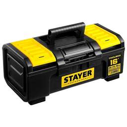 STAYER Ящик для инструментов Professional 38167-16 13л 1отд. черный/желтый