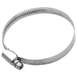 СИБРТЕХ Хомуты нержавеющая сталь, Стандартное болтовое крепление 50-70 мм, 50 штук в упаковке, ширина 9 мм 47584