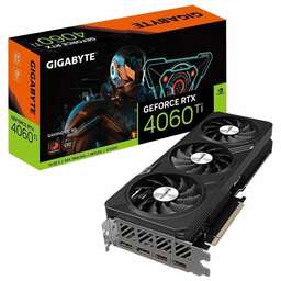 GIGABYTE Видеокарта NVIDIA GeForce RTX 4060TI GV-N406TGAMING OC-8GD 8ГБ Gaming, GDDR6, OC, Ret